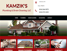 Tablet Screenshot of kamziks.com